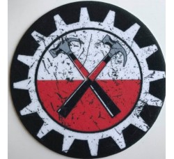 SLIPMAT Tappetino per Giradischi in feltro antistatico, antiscivolo Grafica "BLACK HAMMERS" 1.pz