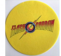 SLIPMAT Tappetino per Giradischi in feltro antistatico, antiscivolo Grafica "GORDON" 1.pz