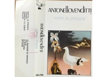 Antonello Venditti – Sotto La Pioggia– Cassette, Album1982 