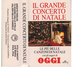 Il Grande Concerto Di Natale, OGGI,  Artisti vari, Cassette, Compilation