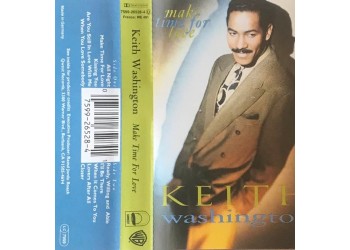 Keith Washington – Make Time For Love - Cassetta,  Album 1991