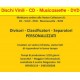 Separatore "MUSIC MAT" Mod. Francese Max per 12"/LP / PPL colore Bianco  60382