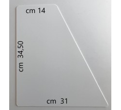 Separatori Divisori per dischi Vinili (12" LP) colore BIANCO - Mod. F2006