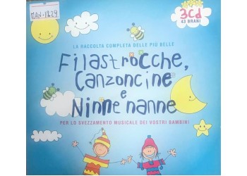 Filastrocche, Canzoncine e ninne nanne - Artisti vari – 3 CD 