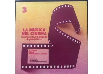 La musica nel cinema - Il cinema della nuova generazione - Cofanetto 3-LP Vinile 