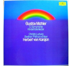 Herbert Von Karajan, Gustav Mahler, Christa Ludwig, Berliner - 2 x Vinile, LP, Album, 1975