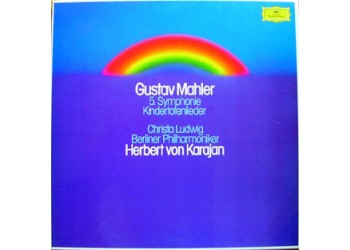 Herbert Von Karajan, Gustav Mahler, Christa Ludwig, Berliner - 2 x Vinile, LP, Album, 1975