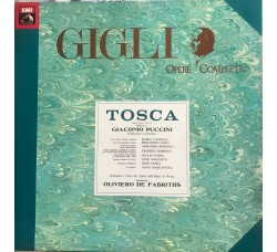 Beniamino Gigli - Giacomo Puccini - Tosca - 2 x LP BOX 1984