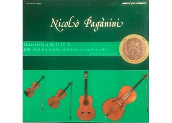Niccolò Paganini, Quartetto Paganini - 2 x Vinile, LP, Stereo - 1982