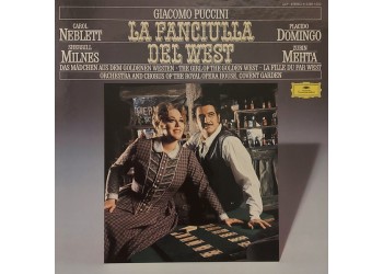 Giacomo Puccini, Zubin Mehta – La Fanciulla Del West  - 3 x LP  Vinile