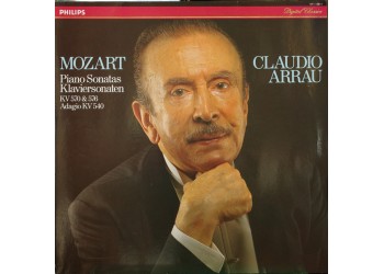 Claudio Arrau ‎– Mozart - Piano Sonatas  - LP/Vinile