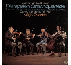 Ludwig van Beethoven,  Végh String Quartet – 4 x Vinile, LP, Stereo