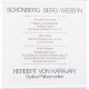 Schönberg · Berg · Webern, Berliner Philharmoniker, Herbert von Karajan – Box 1974