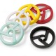 SHENG YA 207809 - Adattatori per giradischi 5 colori / conf 5.pezzi 