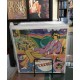 MM - Espositore da tavolo in metallo per 30 dischi vinili LP /10" / 7" - 