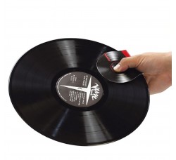 DYNAVOX Pinza panno antigraffio, antistatico per presa dischi vinile e CD (1.pz) 