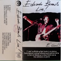 Edoardo Bennato ‎– Edoardo Bennato Live ! - È Goal ! - Musicassetta 1984