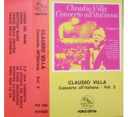 Claudio Villa – Concerto All'Italiana Volume 2 - Musicassetta1980