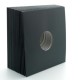MM - COPERTINE con Foro per LP / 12, Cartoncino NERO forza 300gr / m²  (Conf.10 pz) 