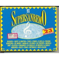 Super Sanremo 93 Artisti vari - 2 Musicassette sigillate 1993