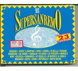 Super Sanremo 93 Artisti vari - 2 Musicassette sigillate 1993