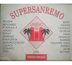 Super Sanremo 94 Artisti vari - 2 Musicassette sigillate 1994