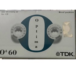 TDK - Audio Cassette Position METAL- Minuti 60 - Cod.F0353