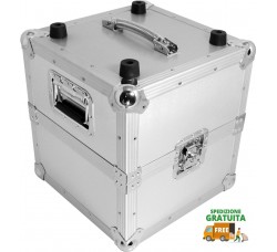 Case Zomo MP-100 V.2 (silver)  Contiene 90/100 LP 