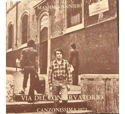 Massimo Ranieri - Via del Conservatorio  - Copertina Etichetta CGD 141 (7") 
