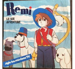 I RAGAZZI DI REMI,  Le sue avventure - Copertina Etichetta Cetra sp/1714 (7") 