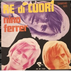 Nino Ferrer - Copertina - Re di Cuore - Etichetta RIV NP 77036