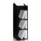 Mobiletto ZOMO Legno MDF colore Nero / Contiene 400/600 LP / 12"