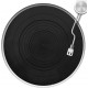 Tappetino AUDIO-TECHNICA  Slipmats per giradischi silicone colore nero 3 mm  1pz