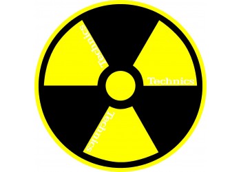 TECHNICS 20104628 Tappetino per Giradischi feltro antistatico con "grafica Radio" (1.pz)