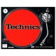 TECHNICS TAPPETINO SLIPMAT per Giradischi in feltro antistatico - Grafica ROSSO logo Nero