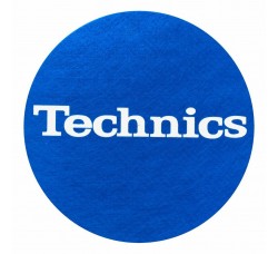 Tappetino TECHNICS Slipmats per Giradischi / Feltro antistatico grafica Blau - 1pz