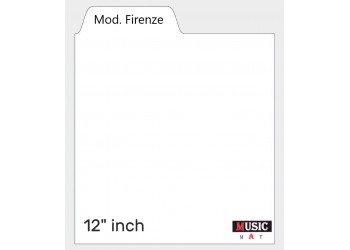Separatore Mod.FIRENZE Divisore per LP /12"/ colore Bianco -Cod.F2004