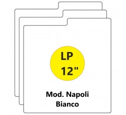 Separatore Mod.NAPOLI Divisore per LP"/ 12"  colore Bianco 