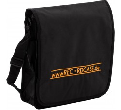 RECORDASE Borsa Bag Nera a tracolla per DJ  - Contiene 25/28 LP