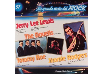 n°57  Jerry Lee Lewis-Jerry Lee Lewis / The Dovells / La grande storia del Rock / Vinile 1982