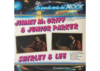 n°61 Jimmy McGriff-Jimmy McGriff / Junior Parker / Shirley & Lee  / La grande storia del Rock / Vinile 1982