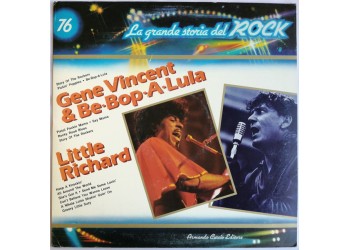n°76  Gene Vincent / Little Richard / La grande storia del Rock / Vinile 1982