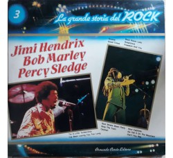 n°03 Jimi Hendrix / Bob Marley / Percy Sledge / La grande storia del Rock / Vinile 1981