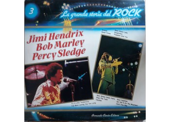 n°03 Jimi Hendrix / Bob Marley / Percy Sledge / La grande storia del Rock / Vinile 1981