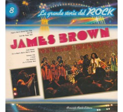 n°08 James Brown / La grande storia del Rock / Vinile 1981