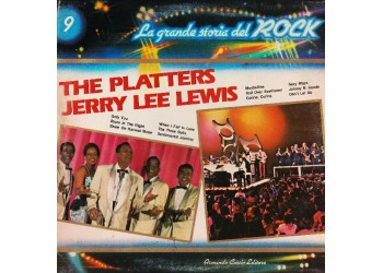 n°09 The Platters / Jerry Lee Lewis  / La grande storia del Rock / Vinile 1981