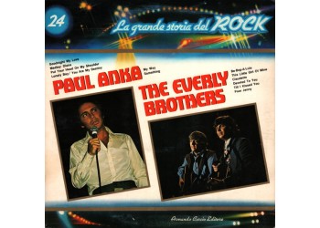 n°24 Paul Anka-Paul Anka / The Everly Brothers / La grande storia del Rock / Vinile 1981