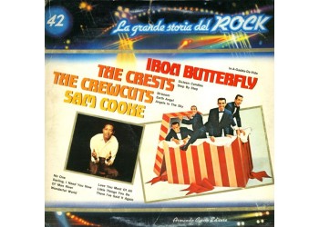 n°42 Iron Butterfly / The Crests / The Crew Cuts / Sam Cooke / La grande storia del Rock / Vinile 1982