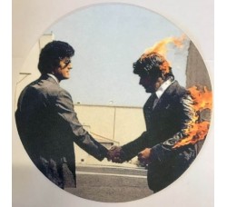 SLIPMAT - Tappetino per Giradischi in feltro antistatico, antiscivolo Grafica "MAN ON FIRE"  1.pz