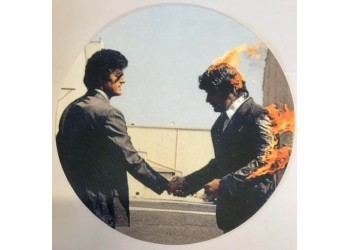 SLIPMAT - Tappetino per Giradischi in feltro antistatico, antiscivolo Grafica "MAN ON FIRE"  1.pz